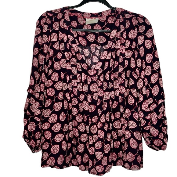 Maeve V Neck Top - Picture 1 of 6